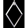 Classy Ornamentals Beveled Arrowhead Ornament - Starfire Glass